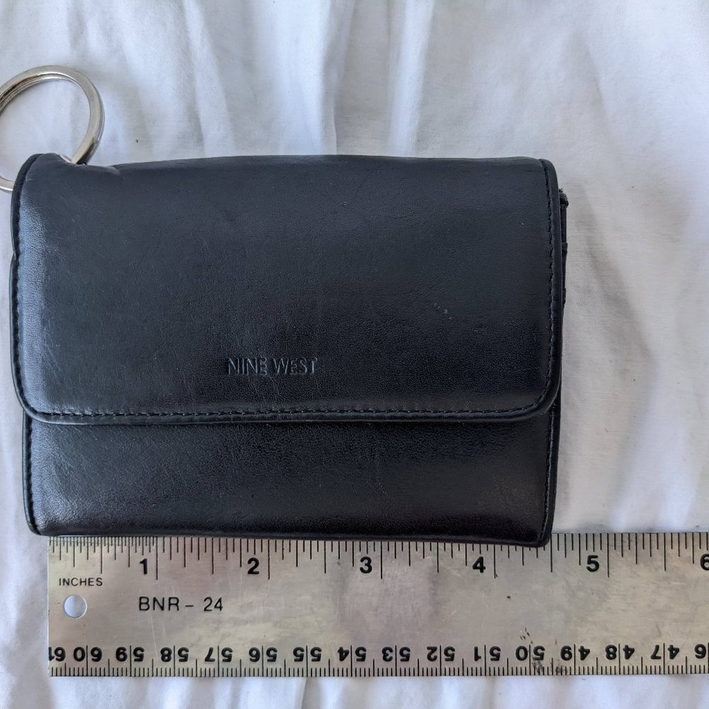 Nine West Black Leather Wallet